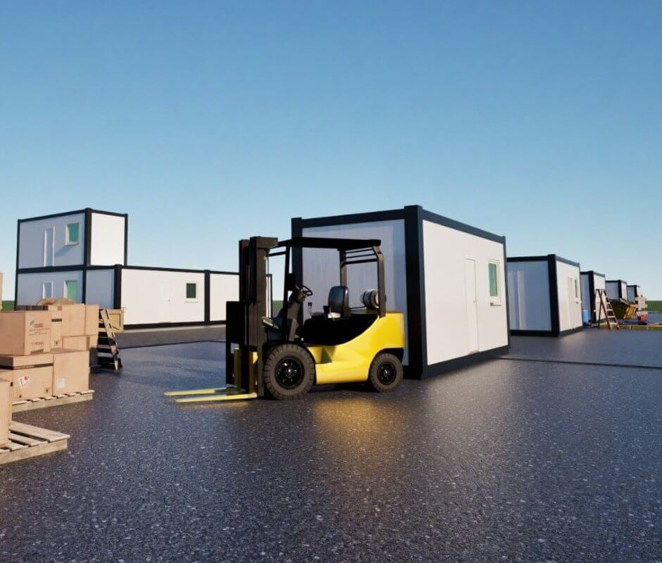 gradjevinski i montazni kontejneri montaza